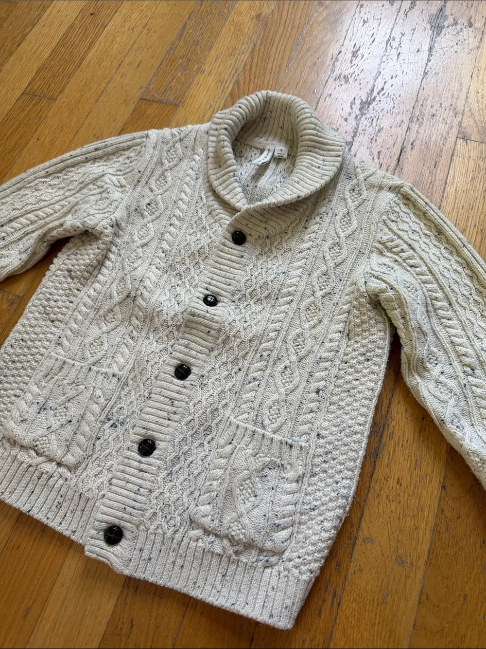 Janie and Jack Cable Knit Cardigan
